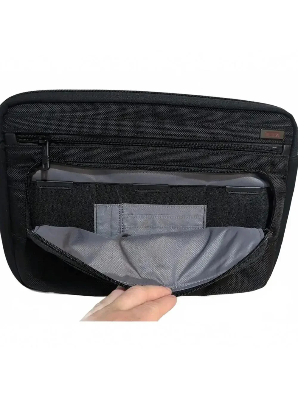 Tumi Alpha Ballistic Nylon Padded Laptop Tablet iPad Case Sleeve 13